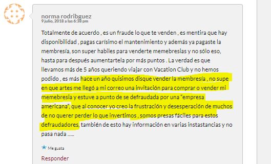 empresa reventa tiempo compartido