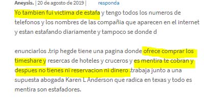 fraude empresas de reventas tiempo compartido