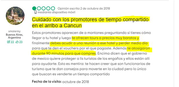 opc tiempo compartido